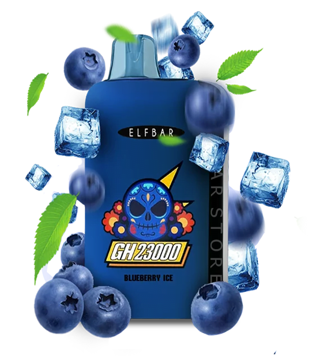 Чорничний лід Elf Bar GH 23000 Blueberry Ice - Image 1