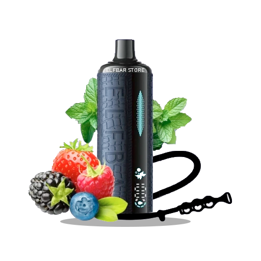 BerryMint Elf Bar E-Shisha 120000 Berry Mint — изображение 1