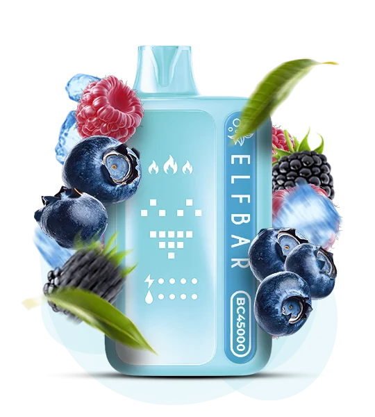 ElfBar_BC45000_BlueRazzIce Elf Bar BC 45000 Blue Razz Ice - Image 1