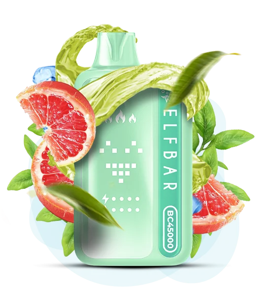 ElfBar_BC45000_GrapefruitGreenTea Elf Bar BC 45000 Grapefruit Green Tea - Image 1
